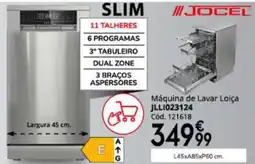 Conforama Máquina de lavar loiça jocel promoção
