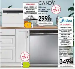 Conforama Máquina de lavar loiça Candy promoção