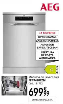 Conforama Máquina de lavar loiça ffb74907zm promoção
