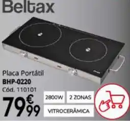 Conforama Beltax Placa Portátil promoção