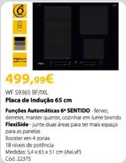 Conforama Placa de Indução 65 cm promoção