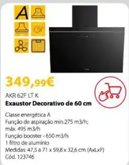 Conforama Exaustor decorativo de 60 cm promoção
