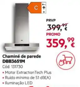 Conforama Chaminé de parede DBB3651M promoção