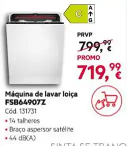 Conforama Máquina de lavar loiça FSB64907Z promoção