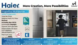 Conforama Haier frigorífico multiportas hfw7720ewmp promoção