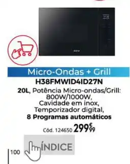 Conforama Micro-ondas + grill nadir promoção