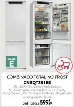 Conforama Combinado total no frost cnbqt3518e promoção