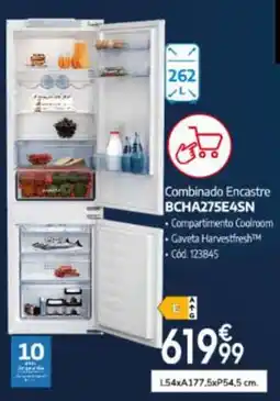 Conforama Combinado Encastre BCHA275E4SN promoção