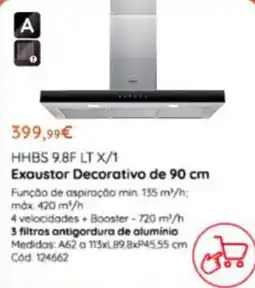 Conforama Exaustor decorativo hhbs 9.8f lt x/1 promoção