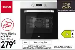 Conforama Forno elétrico teka hcb 6535 promoção