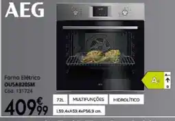 Conforama forno elétrico aeg promoção