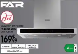 Conforama Exaustor de Parede Far Extss 2025 promoção