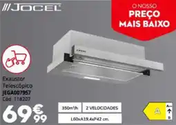 Conforama Exaustor telescópico jocel promoção
