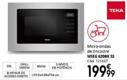 Conforama Micro-ondas de Encastre Teka promoção