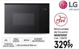 Conforama Micro-ondas de Encastre LG promoção