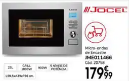 Conforama Jocel micro-ondas de encastre promoção