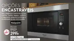 Conforama Micro-ondas de Encastre Hotpoint promoção