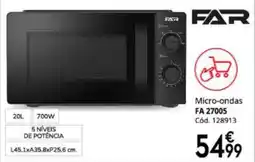Conforama Micro-ondas Far promoção