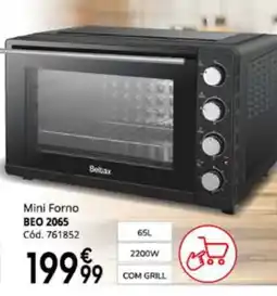 Conforama Mini Forno Beltax promoção