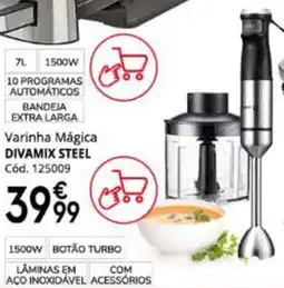 Conforama Varinha Mágica Divamix Steel promoção