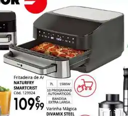 Conforama Fritadeira de Ar NATURFRY SMARTCRIST promoção