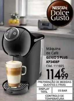 Conforama Máquina de Café Genio S Plus promoção