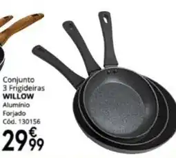 Conforama Conjunto 3 frigideiras willow promoção