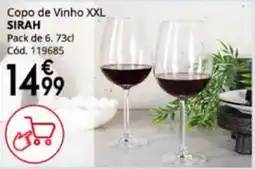Conforama Copo de Vinho XXL Sirah promoção