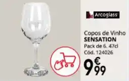 Conforama Arcoglass copos de vinho sensation promoção