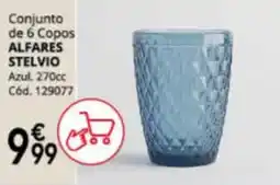 Conforama Conjunto de 6 Copos Alfares Stelvio promoção