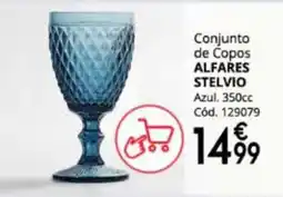 Conforama Conjunto de Copos alfares stelvio promoção