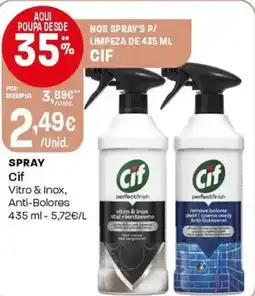 Intermarché Spray cif promoção
