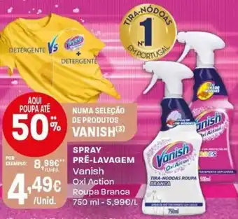 Intermarché Spray pré-lavagem vanish promoção