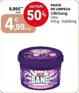 Intermarché Pasta de limpeza cillitbang ultra promoção