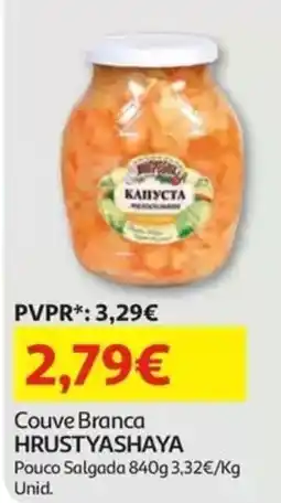 Auchan Couve Branca HRUSTYASHAYA promoção