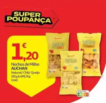 Auchan Nachos de Milho Auchan promoção