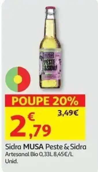 Auchan Sidra MUSA Peste & Sidra promoção