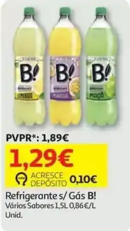 Auchan Refrigerante s/ Gás B! promoção