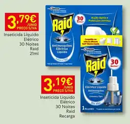 Recheio Inseticida Líquido Elétrico Raid promoção