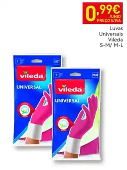 Recheio Luvas Universais Vileda promoção
