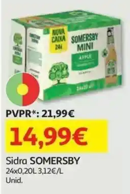 Auchan Sidra SOMERSBY promoção