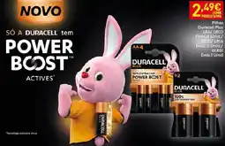 Recheio Duracell plus power boost actives promoção