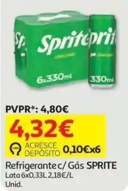 Auchan Refrigerante c/ Gás SPRITE promoção
