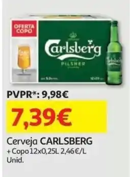 Auchan Cerveja Carlsberg promoção