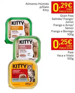 Recheio Alimento Húmido p/Gato Kitty promoção