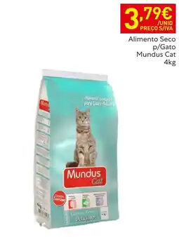 Recheio Alimento Seco p/Gato Mundus Cat promoção