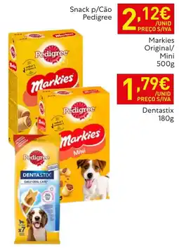 Recheio Snack p/Cão Pedigree promoção