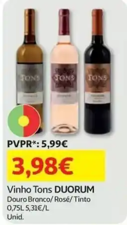 Auchan vinho tons duorum promoção