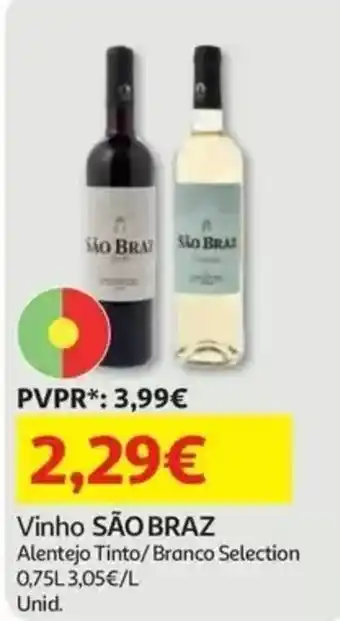 Auchan Vinho SÃO BRAZ promoção