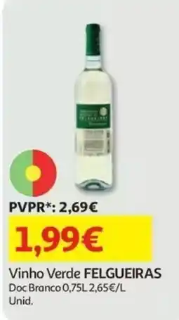 Auchan vinho verde felgueiras promoção